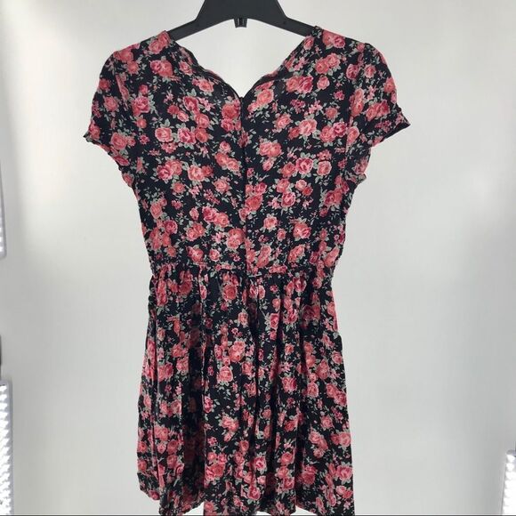 Forever 21  Floral V-neck Dress sz S - Picture 7 of 7